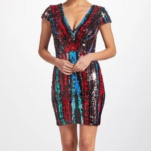 dress the pop. mini dress
